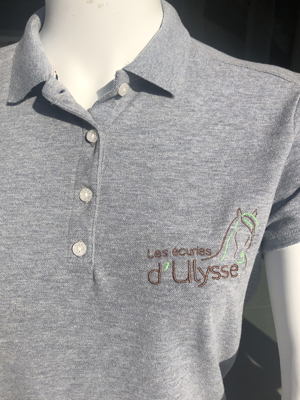 Polos coton à manches courtes